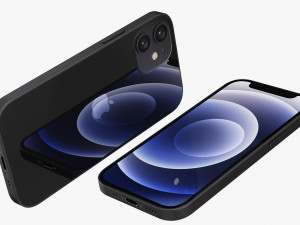 apple iphone 12 mini 3D 모델