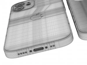 apple iphone 12 mini 3D Model