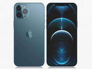 apple iphone 12 mini 12 12 pro 12 pro max 3D Model