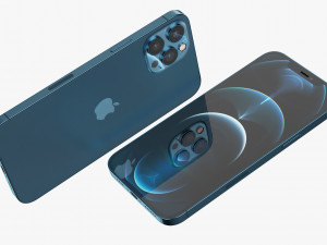 apple iphone 12 mini 12 12 pro 12 pro max 3D Model
