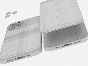 apple iphone 12 mini 12 12 pro 12 pro max 3D Model