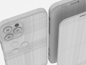 apple iphone 12 mini 12 12 pro 12 pro max 3D Model
