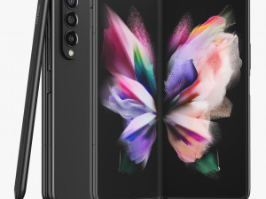 samsung galaxy z fold 3 3D Model