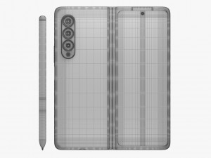samsung galaxy z fold 3 3D Model