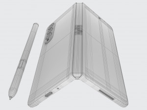 samsung galaxy z fold 3 3D Model