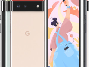 google pixel 6 all colors 3D Model