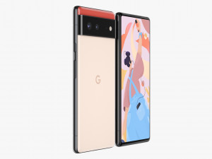 google pixel 6 all colors 3D Model