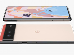 google pixel 6 all colors 3D Model
