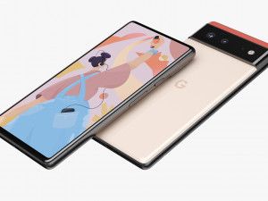 google pixel 6 all colors 3D Model