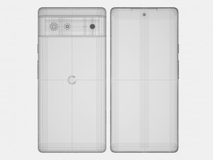 google pixel 6 all colors 3D Model