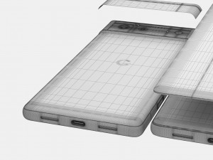 google pixel 6 all colors 3D Model