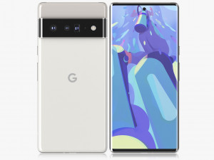 google pixel 6 pro all colors 3D मॉडल