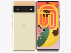 google pixel 6 pro all colors 3D मॉडल
