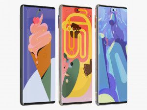 google pixel 6 pro all colors 3D मॉडल