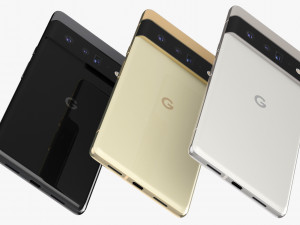 google pixel 6 pro all colors 3D मॉडल