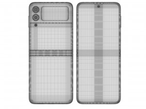samsung galaxy z flip 3 Modelo 3D