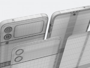 samsung galaxy z flip 3 Modelo 3D