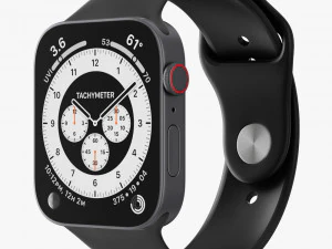 एप्पल घड़ी सीरीज 7 3D मॉडल