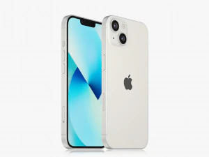 apple iphone 13 starlight 3D Model