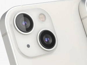 apple iphone 13 starlight 3D Model