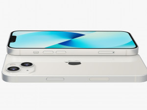 apple iphone 13 starlight 3D Model
