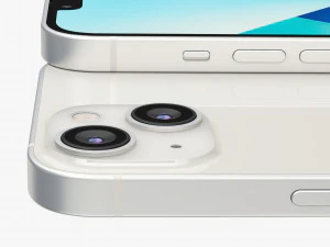 apple iphone 13 starlight 3D Model
