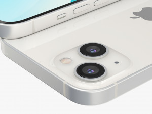 apple iphone 13 starlight 3D Model