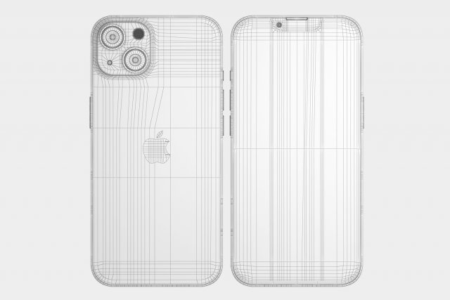 modelo 3d Apple iPhone 13 Blanco - TurboSquid 1739978