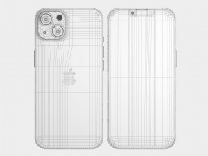 apple iphone 13 starlight 3D Model