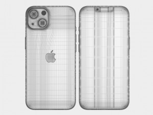 apple iphone 13 starlight 3D Model