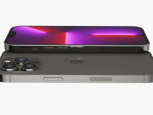 apple iphone 13 pro graphite 3D Model