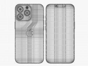 apple iphone 13 pro graphite 3D Model