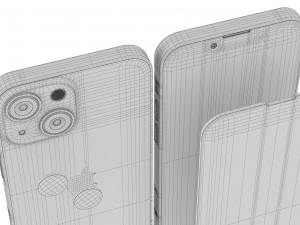 apple iphone 13 mini midnight Modelo 3D