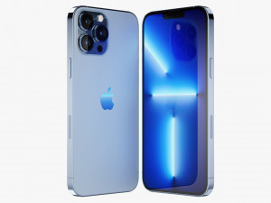 apple iphone 13 mini and 13 and 13 pro and 13 pro max 3D मॉडल