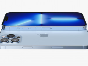 apple iphone 13 mini and 13 and 13 pro and 13 pro max 3D मॉडल