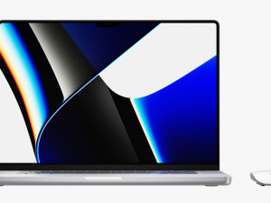 apple macbook pro 16-inch 2021 3D 모델