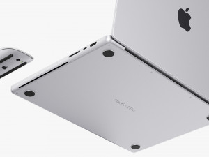 apple macbook pro 16-inch 2021 3D 모델