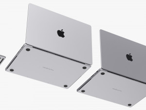 apple macbook pro 16-inch 2021 3D 모델