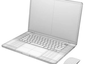 apple macbook pro 16-inch 2021 3D Model