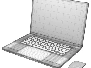 apple macbook pro 16-inch 2021 3D Model