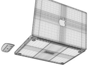 apple macbook pro 16-inch 2021 3D Model