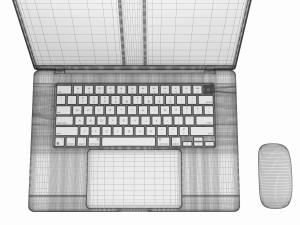 apple macbook pro 16-inch 2021 3D 모델
