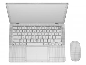 apple macbook pro 14-inch 2021 3D Model