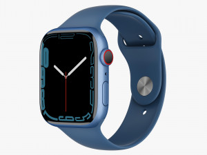 apple watch series 7 all colors 3D Модель