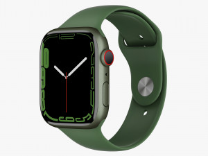 apple watch series 7 all colors 3D Модель