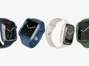 apple watch series 7 all colors 3D Модель