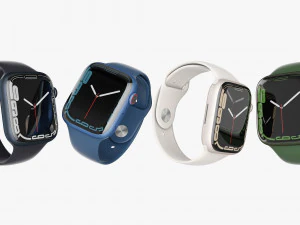 apple watch series 7 all colors 3D Model