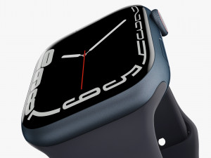 apple watch series 7 all colors 3D Модель