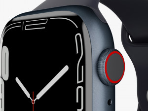 apple watch series 7 all colors 3D Модель
