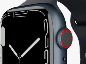apple watch series 7 all colors 3D Model